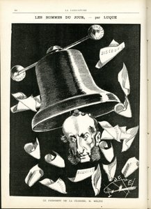 Illustration af Manuel Luque (1854-1919) i La Caricature (1880) af Manuel Luque