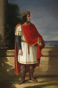 Suintila, vestgotisk konge, midten af det 19. århundrede af Manuel Miranda y Rendón