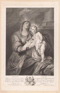 Maria med Kristusbarnet Sancta Jomfru (titel på objekt)
