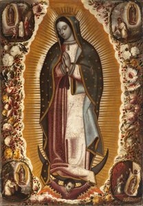 Jomfruen af Guadalupe (Virgen de Guadalupe) af Manuel de Arellano
