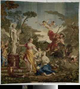 Voldtægten af Proserpina af Manufacture Royale des Gobelins