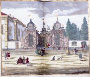 Fuglehus i Castellazo, 1743 af MarcAntonio dal Re