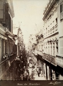 En gade i Ouvidor, Brasilien