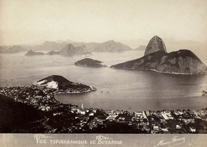 Udsigt over Botafogo, Brasilien