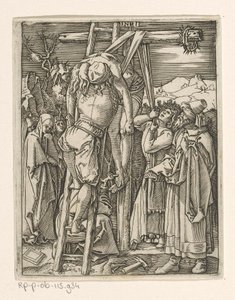 Korstagning Passion of Christ (serietitel) af Marcantonio Raimondi