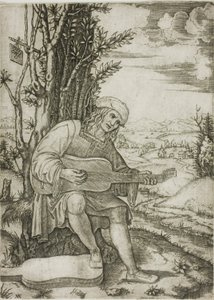 Philoteus Achillini af Marcantonio Raimondi