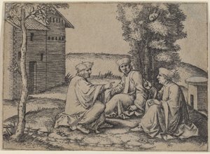 De tre læger af Marcantonio Raimondi