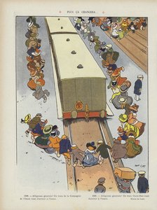 Jo flere ting ændrer sig? . Illustration til Le Rire