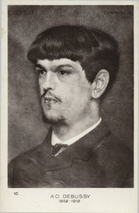 Claude Debussy, fransk komponist (1862-1918)