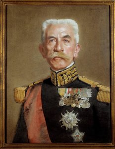 Portræt af Hubert Lyautey, marskal af Frankrig (Louis-Hubert-Gonzalve Lyautey