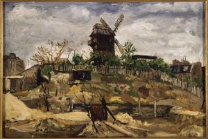 Moulin de la Galette, ca. 1920 (olie)