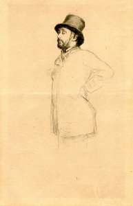 Edgar Degas i hatten.