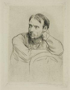 Portræt af Renoir af Marcellin Gilbert Desboutin