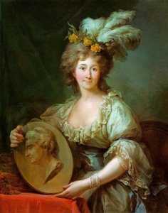 Polsk: Portræt af Anna Karolina Dorothea Biron, hertuginde af Kurland Portræt af Anna Charlotta Dorothea Biron, prinsesse af Kurland af Marcello Bacciarelli