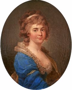 Portræt af Helena Radziwiłł født Przeździecka af Marcello Bacciarelli