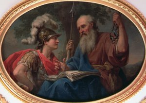 Wisdom, ca. 1777 (olie på lærred) af Marcello Bacciarelli