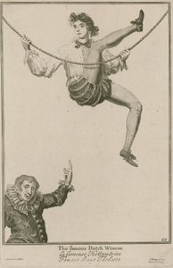 Bartholomew Fair, London: Den berømte hollandske kvinde, 1687