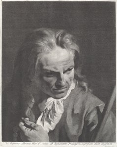 En gentleman pilgrim med en rosenkrans