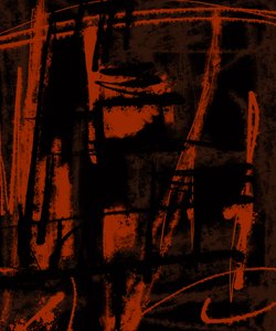 Diary of Madman_143, 2024 (digitalt maleri)