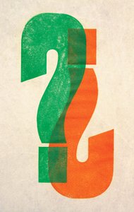 Spørgsmål, 2014 (trætypetryk på papir) af Marco Campedelli