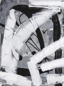 Uden titel, 2023 (akryl på lærred) af Marco Campedelli