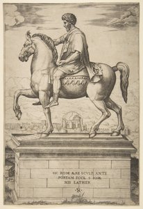 Rytterstatue af Marcus Aurelius, 1515-27.
