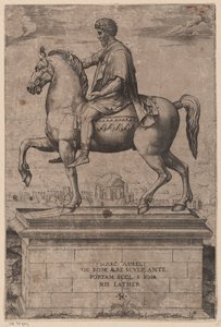 Rytterstatue af Marcus Aurelius af Marco Dente