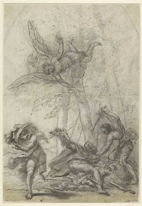 Sankt Peters Martyrs martyrium af Marco Marcola (possibly)