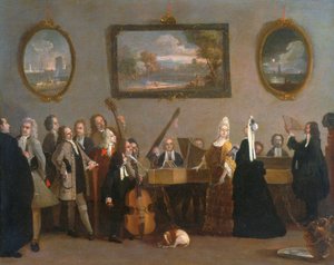 Prøve på en opera af Marco Ricci