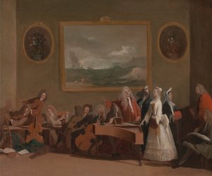 Prøve på en opera af Marco Ricci