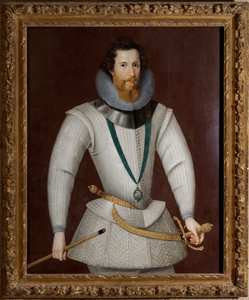 Robert Devereux, 2. jarl af Essex (1556-1601) af Marcus (attr. to) Gheeraerts