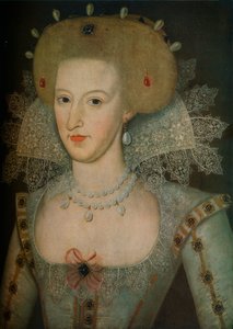 Anne af Danmark 1574-1619, dronningekonsort af kong James I, 1600-tallet