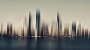 Abstrakt bybillede – Refleksion