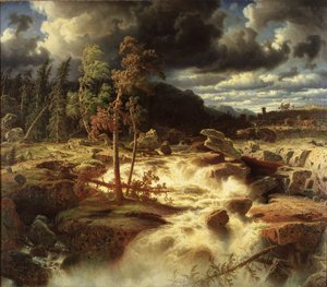 Svensk: Vandfald i Småland
 Vandfald i Småland