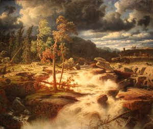 Vandfald i Småland