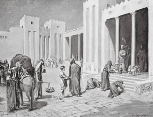 En hittitisk prins i Syrien (litografi)