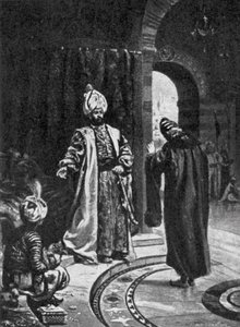 Joseph Nasi foran Selim (litografi) af Margaret (after) Dovaston