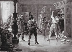 De portugisiske revolutionæres mord på den spanske minister af Margaret (after) Dovaston