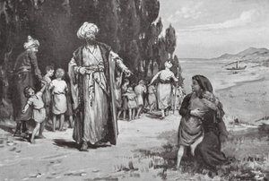 Børnenes hyldest til tyrkerne (litografi)