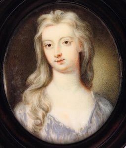 Lady Catherine (Katherine) Hyde, hertuginde af Queensberry (emalje) af Margaret 1740-c.1815 Smith