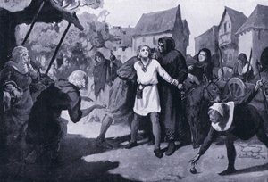 Richards side vækker mistanke på markedspladsen i Erdburg AD1192