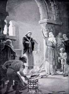 The Judgement of the Nine Ploughshares, illustration fra 