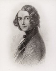 Charles Dickens (1812-1870), engelsk forfatter, 1844 af Margaret Gillies