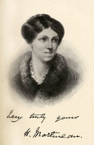 Harriet Martineau (1802-1876) illustration fra 