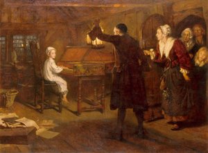 Barnet Händel, opdaget af sine forældre