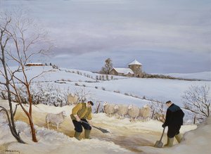 Rydning af sne af Margaret Loxton