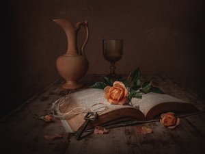 Dark Academia Rose-bogen af Margareth Perfoncio