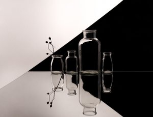 Elegante glasreflekser