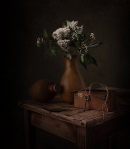 Hvide blomster i rustik stil af Margareth Perfoncio