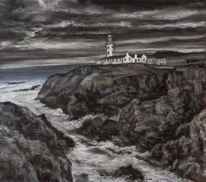 Storm på klipperne af Margo Starkey